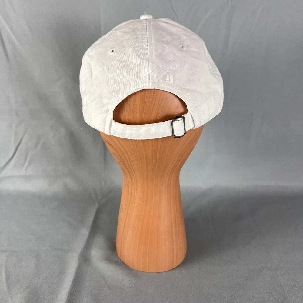 Disney Mickey Mouse Baseball Cap Unisex One Size White Embroidered Adjustable